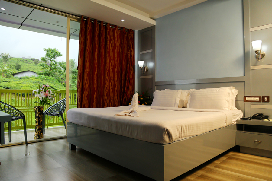 Munnar Greenland cottage bedroom